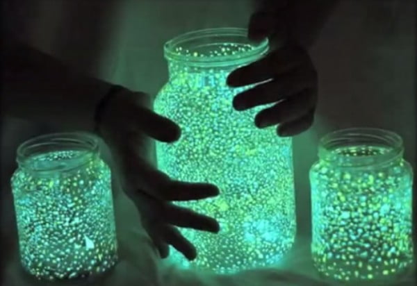 DIY Mason Jar Fairy Lights #DIY #craft #fairyjar #masonjar #homedecor