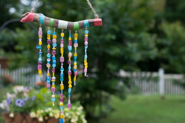 DIY Wind Chimes For Kids: Step by Step #DIY #crafts #windchimes