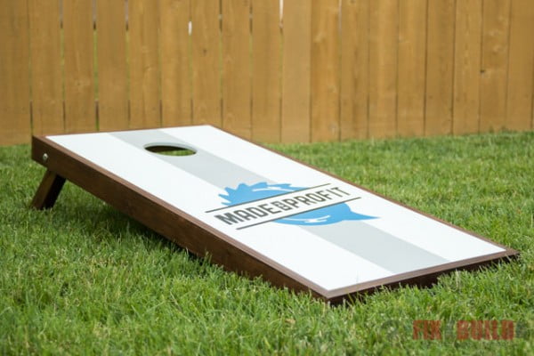 How to Make DIY Cornhole Boards FREE Plans